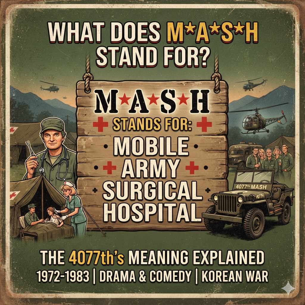 What Does Mash Stand For? Tv Show Meaning Explained