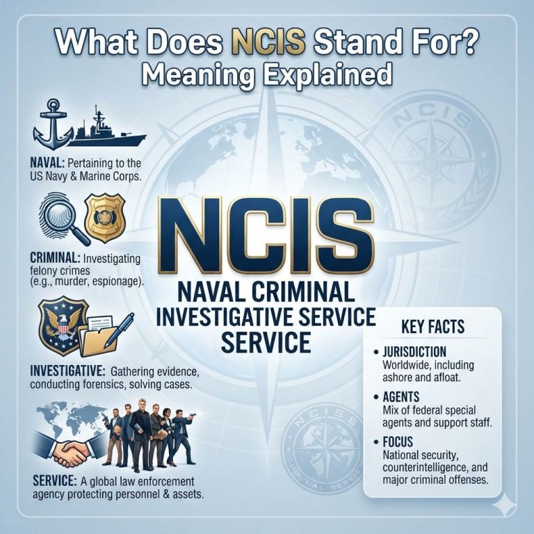 What Does Ncis Stand For Meaning Explained