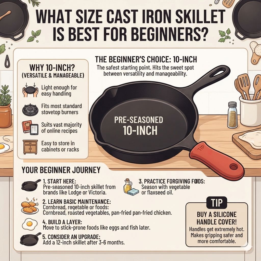 What Size Cast Iron Skillet Is Right for You