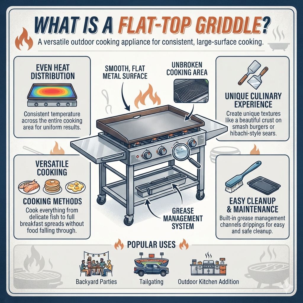 What is a Flat-Top Griddle
