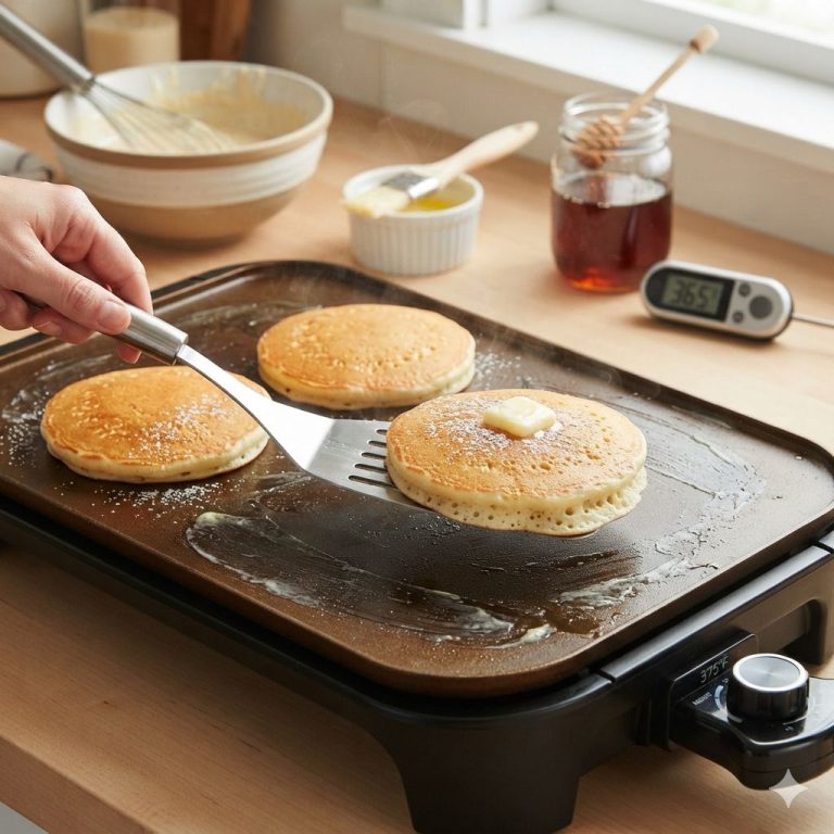 Achieving perfectly cooked pancakes, with that ideal golden-brown exterior and fluffy interior, often comes down to one crucial element the griddle temperature for pancakes.Getting this just right