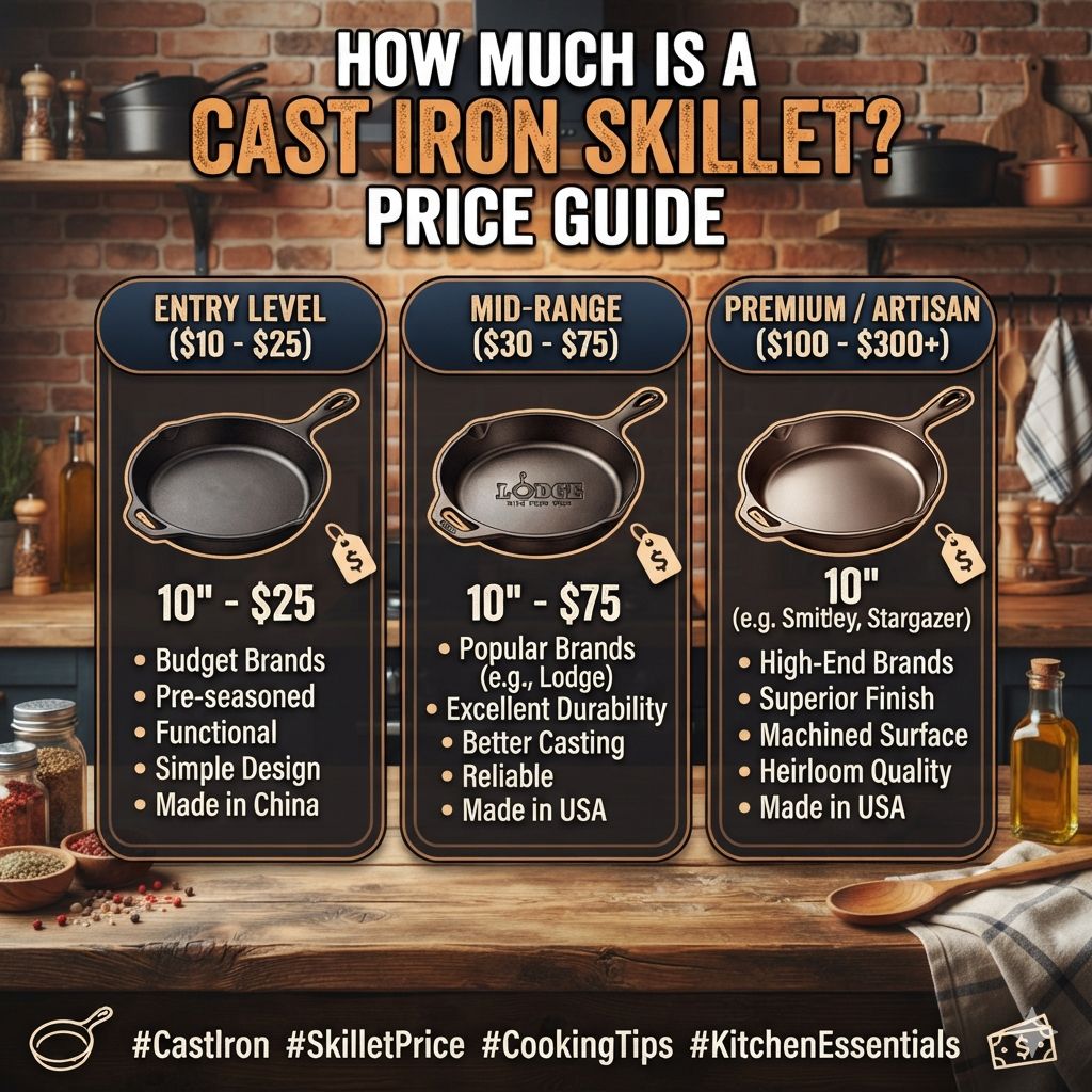 How Much Is a Cast Iron Skillet? Price Guide