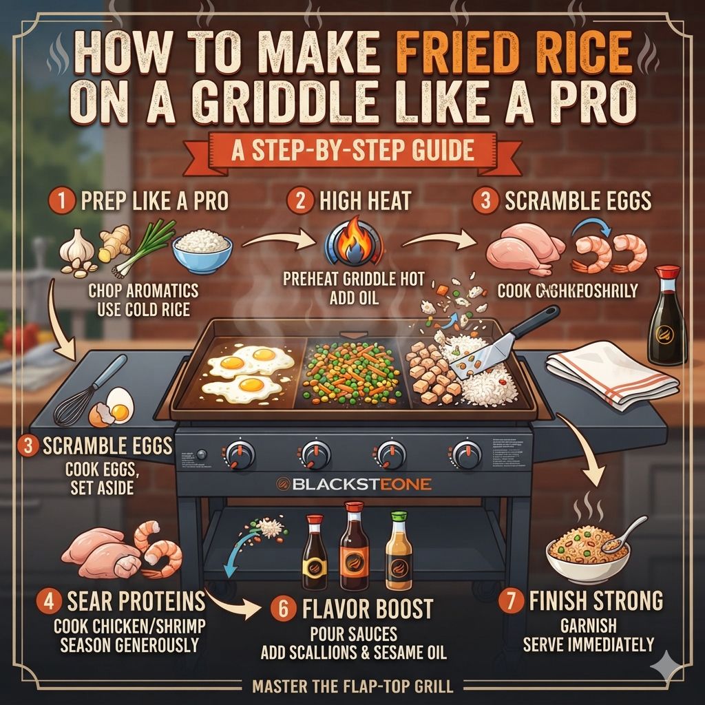 How to Make Fried Rice on a Griddle Like a Pro