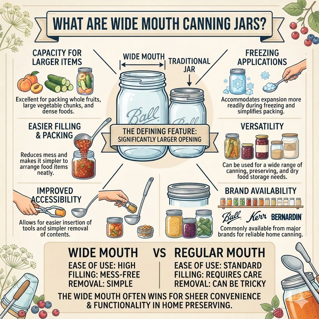 What Are Wide Mouth Canning Jars