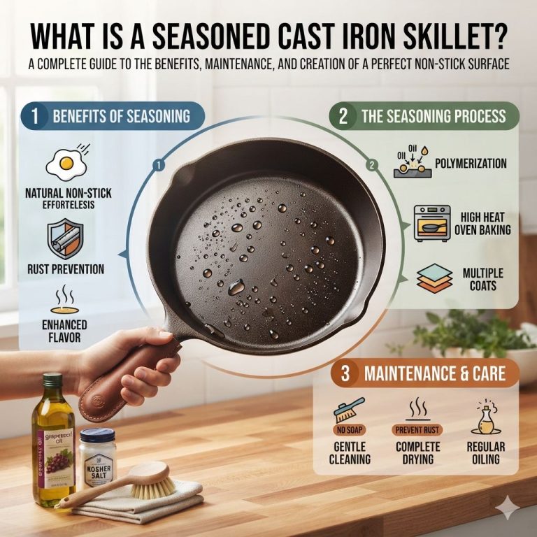 What Is a Seasoned Cast Iron Skillet Complete Guide