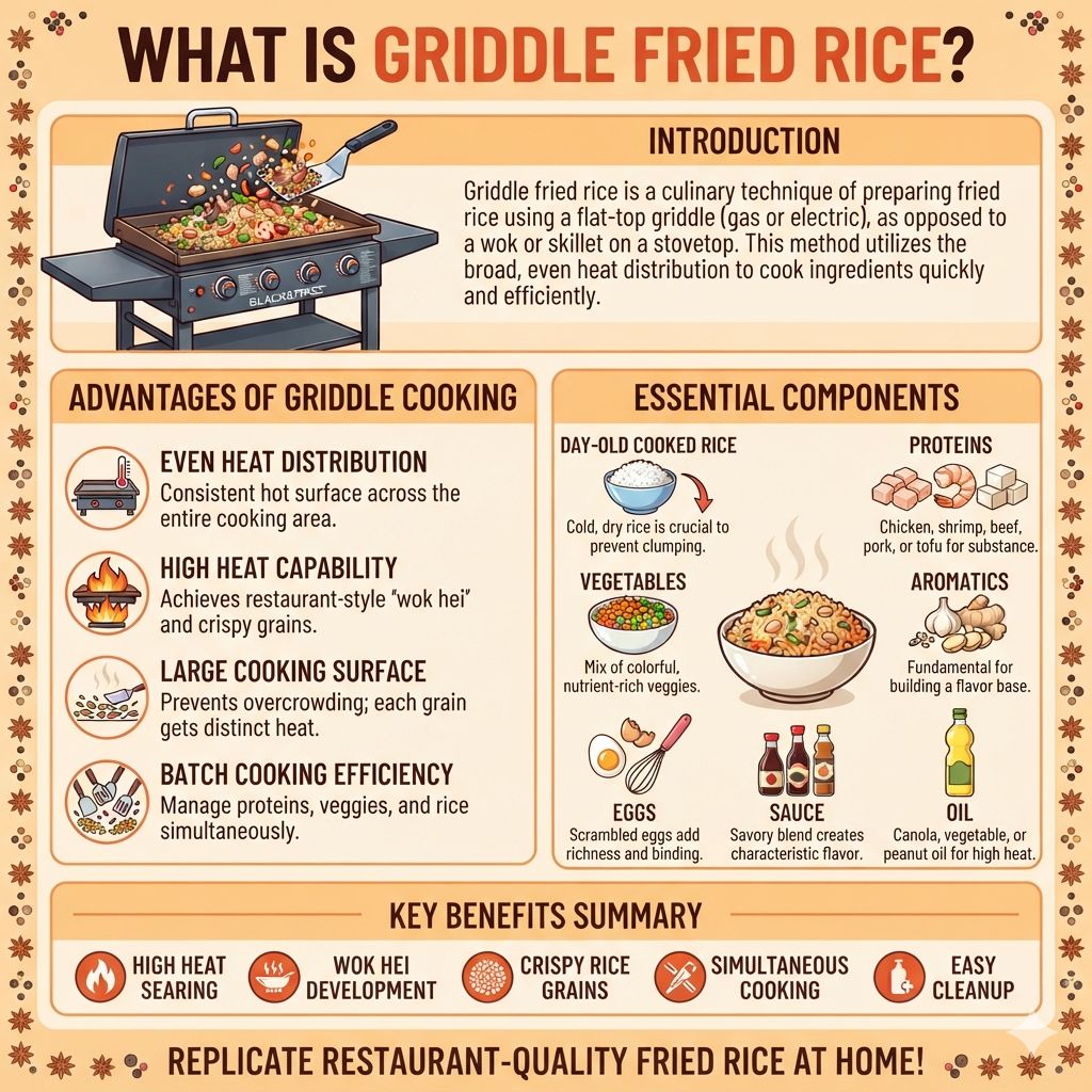 What is Griddle Fried Rice