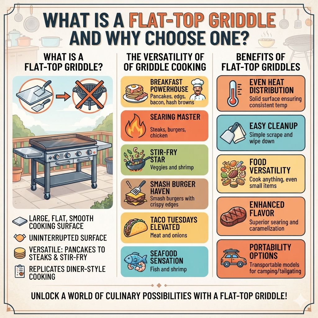 What is a Flat-Top Griddle and Why Choose One