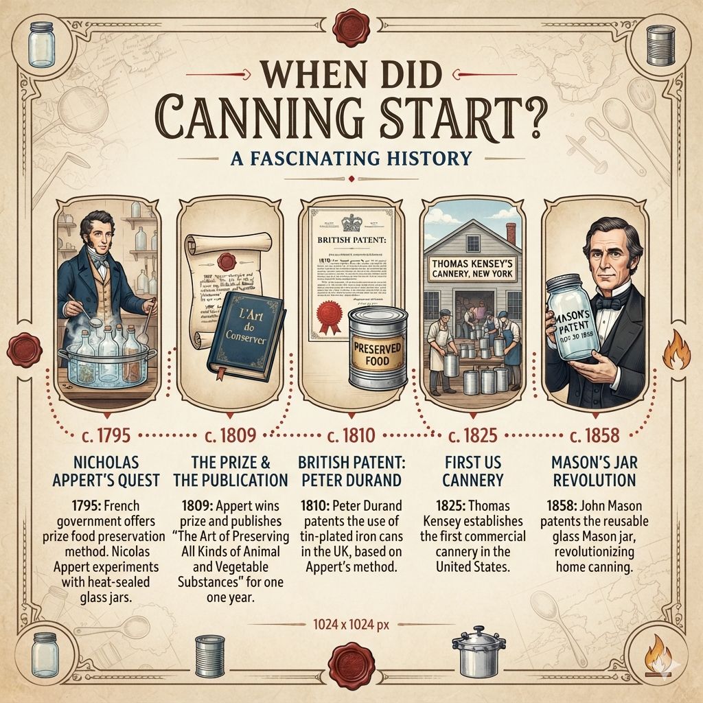 When Did Canning Start? A Fascinating History