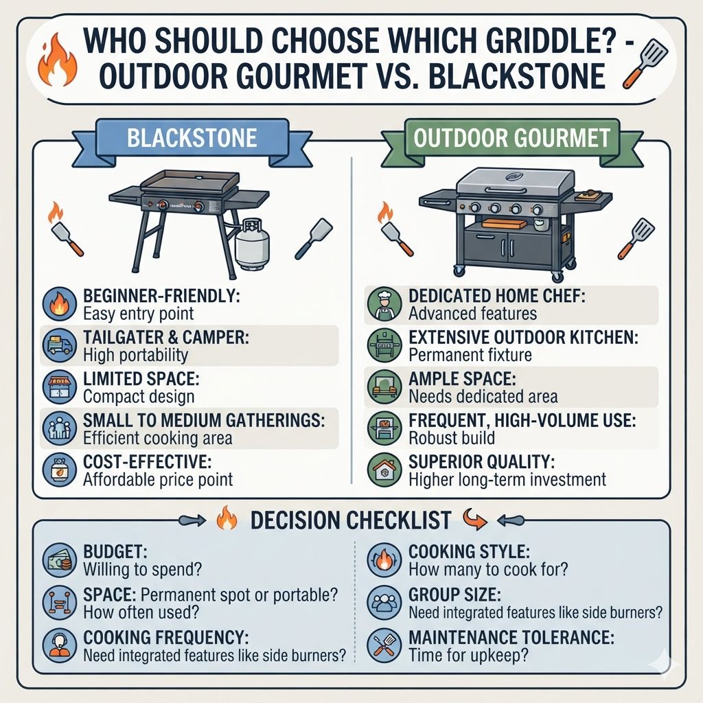 Who Should Choose Which Griddle