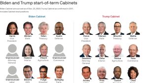 Biden Cabinet Vs Trump