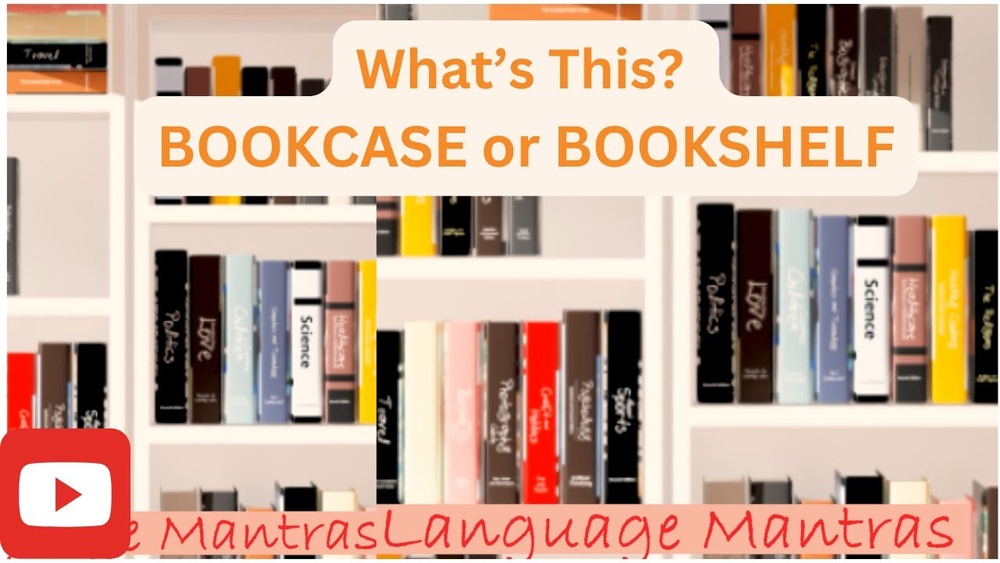 Bookcase And Bookshelf Difference