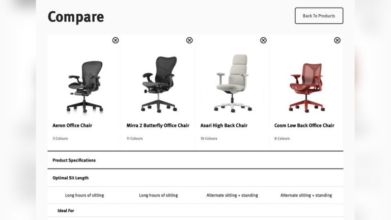 Herman Miller Chair Comparison: Which Model Is Right for You?