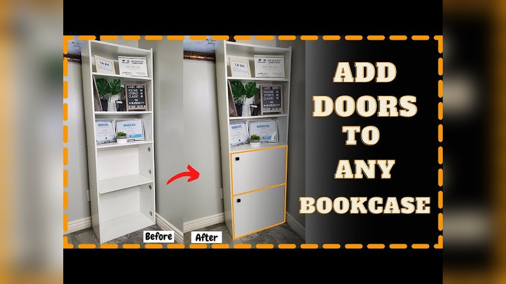 How To Add Doors To A Bookshelf