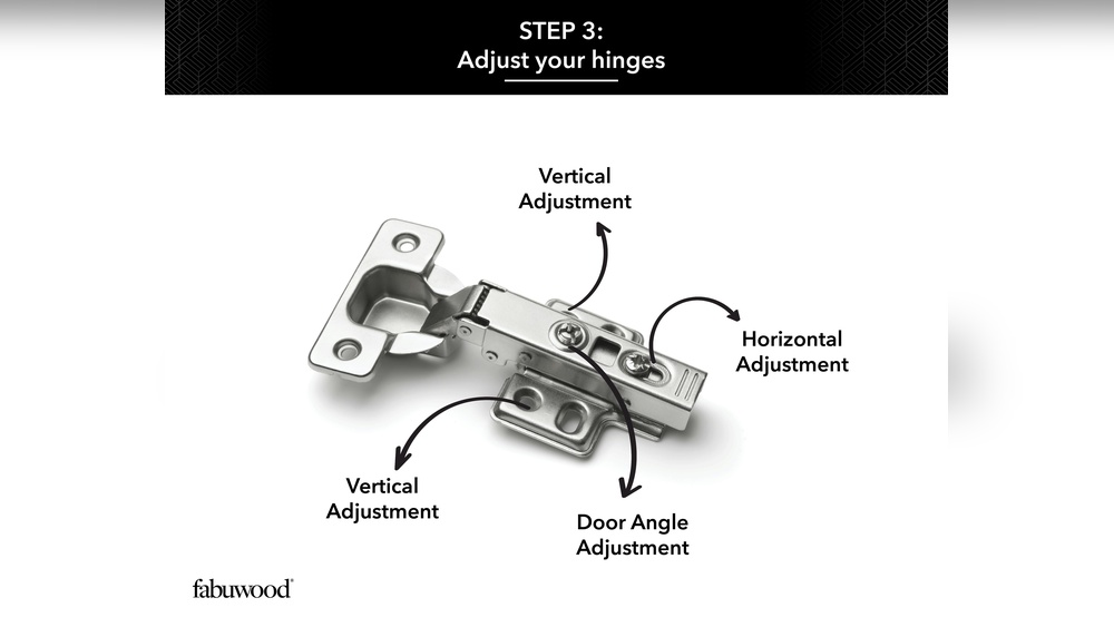 How To Adjust Cabinet Door Hinges