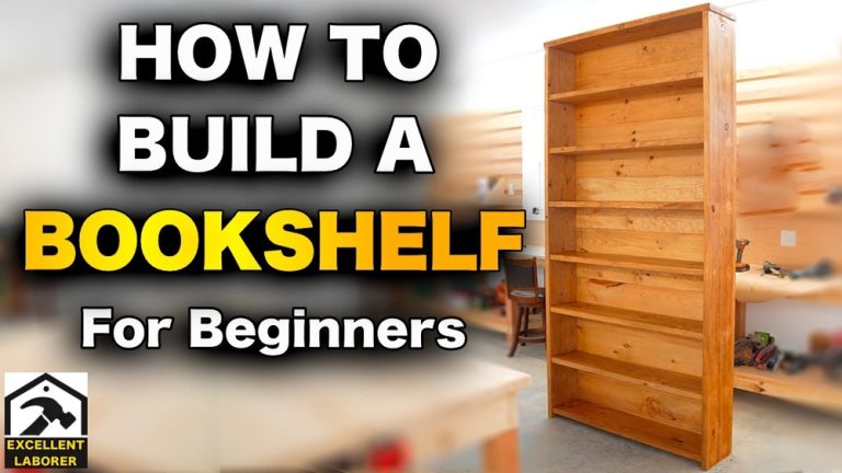 How To Build A Wood Bookshelf