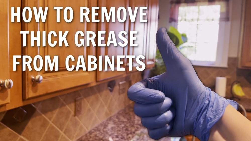How To Clean Greasy Cabinets