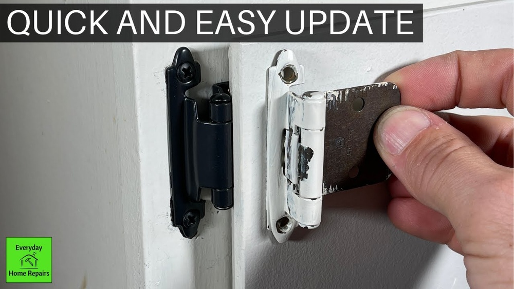 How To Hang Cabinet Doors With Exposed Hinges