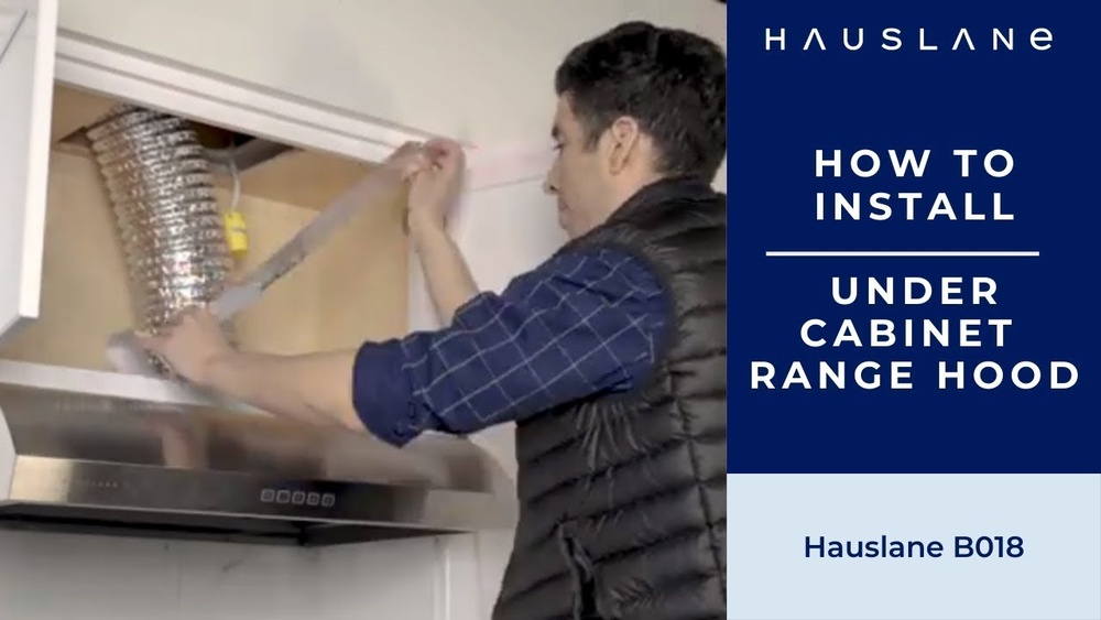 How To Install A Under Cabinet Range Hood