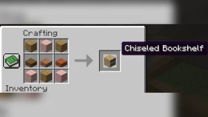 How To Make A Chiseled Bookshelf In Minecraft