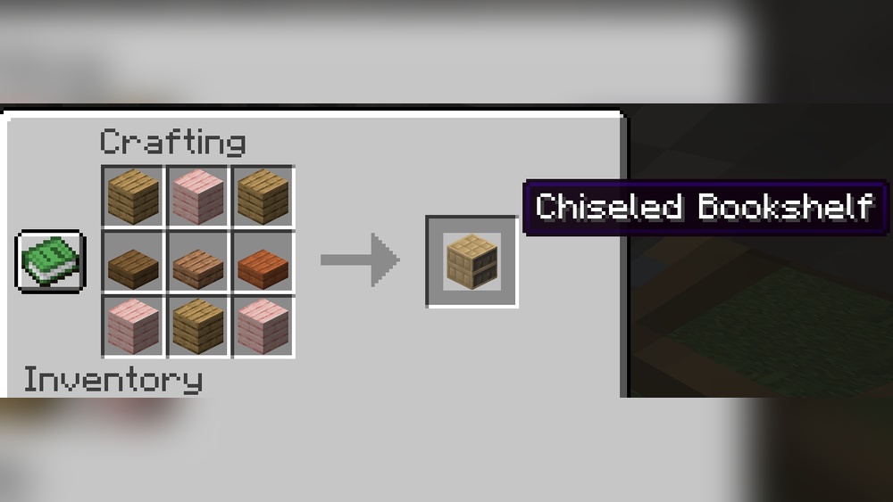 How To Make A Chiseled Bookshelf In Minecraft