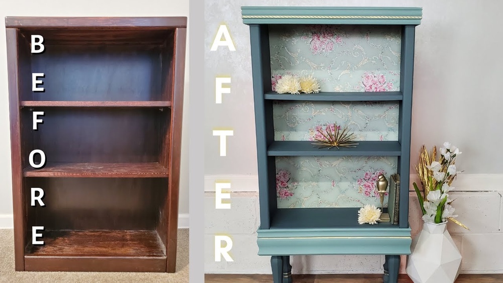 How To Paint A Bookcase