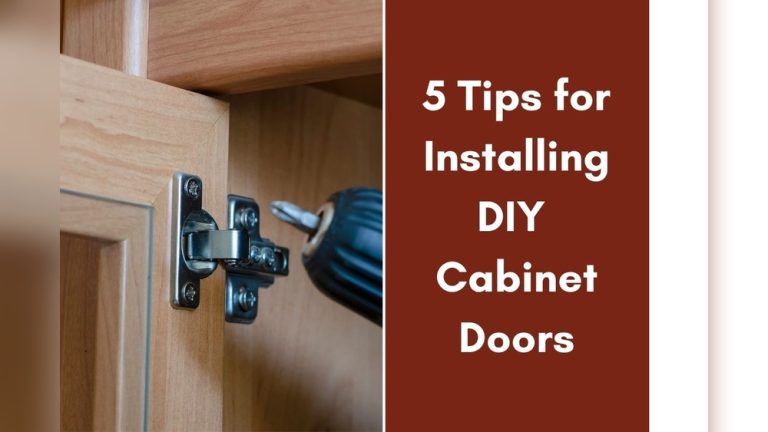 How To Put Doors On A Cabinet