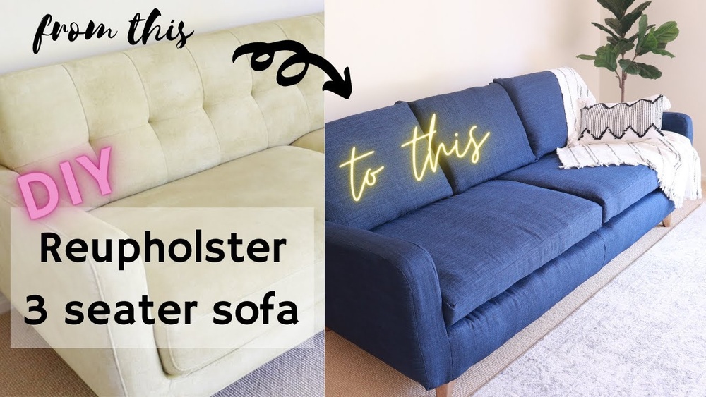 How to Reupholster a Sofa With Fixed Cushions: Step-by-Step Guide