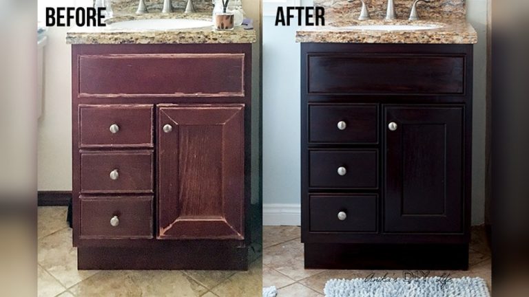 How To Stain Cabinets Without Sanding