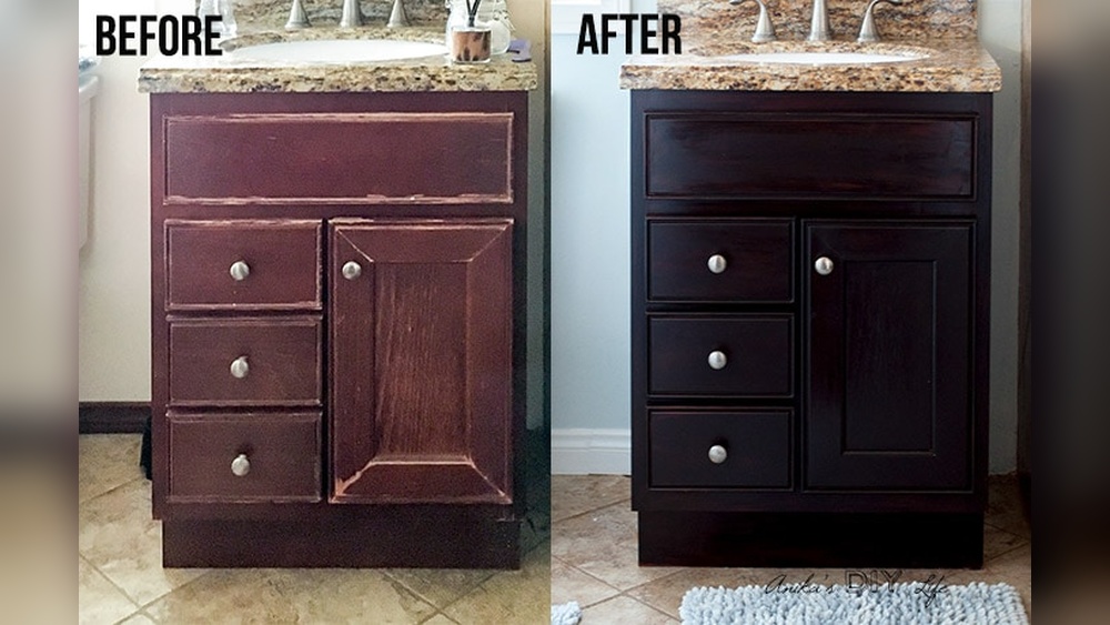How To Stain Cabinets Without Sanding