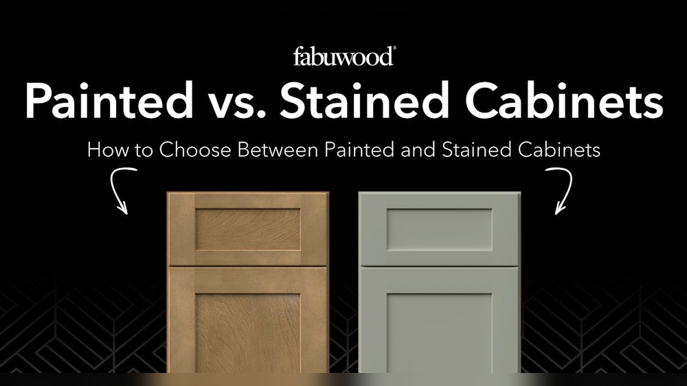 Painted Vs Stained Cabinets