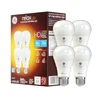 GE Relax LED Light Bulbs, 60 Watt Equivalent, Soft White (4-Pack)
