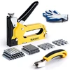 Upholstery 4-in-1 Heavy Duty Staple Gun with 6000 Staples