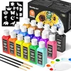 Shuttle Art Fabric Paint 18 Colors