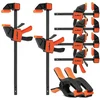HORUSDY Bar Clamps for Woodworking (8-Pack)