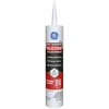 GE Supreme Silicone Caulk for Kitchen and Bathroom, White