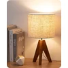 EDISHINE Tripod Table Lamp, Warm Light