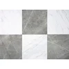 FloorPops Bonneville Grey and White Marble-Look Peel and Stick Tile