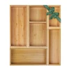 MapleGrace Bamboo Drawer Organizer Set