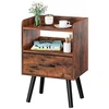 Yoobure Night Stand with Fabric Drawer