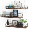 Floating Shelves Set of 3 Wood Wall Shelf Farmhouse