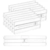 Vtopmart 12-Pack Drawer Dividers, 4-Inch High