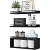 WOPITUES Floating Shelves with Cube Shelf