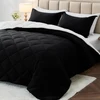 MUXHOMO 7 Piece Reversible Bed in a Bag Comforter Set