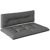Outsunny 2-Seater Pallet Cushions, Tufted