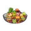 Simple Trending Round Metal Fruit Basket