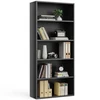 Sweetcrispy Tall Bookshelf Storage Organizer