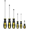 Fixinus 6-Piece Magnetic Slotted Screwdriver Set