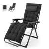 NEWBULIG Zero Gravity Chair with Cup Holder Tray