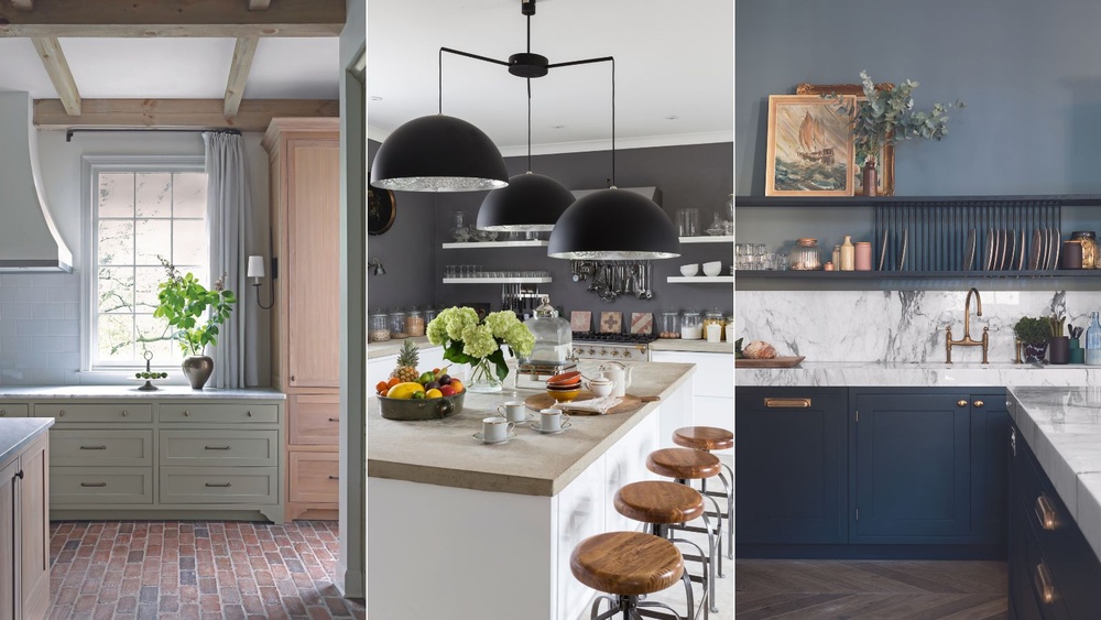 What Color Cabinets With Gray Walls
