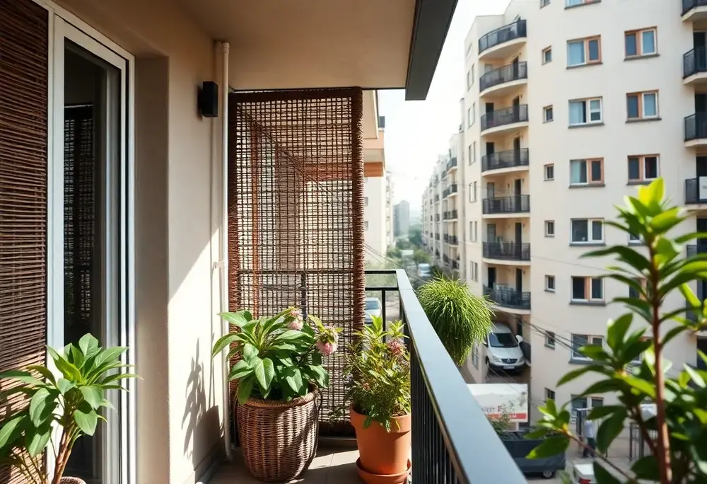 32+ Balcony Privacy Ideas: Screens, Plants, and Curtains